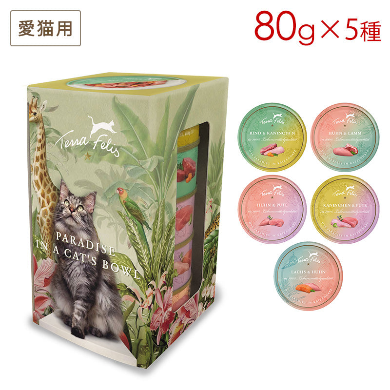 テラフェリス マルチプロテイン マルチBOX 5種×80g