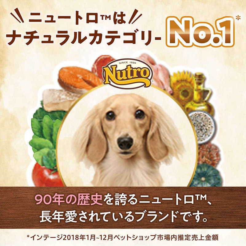 ニュートロ ナチュラルチョイス 超小型犬4kg以下用 成犬用 生後8ヶ月以上 チキン&玄米 4kg ND108