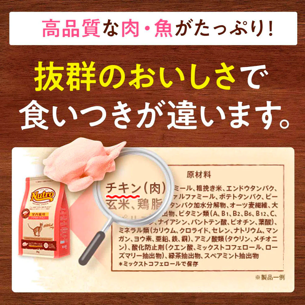 ニュートロ ナチュラルチョイス キャット 室内猫用 エイジングケア チキン 2kgX8 NC148