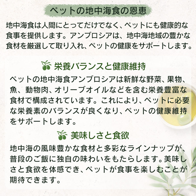 アンブロシア HMNサーディン＆ヘリング (イワシ＆ニシン) 100g (特にパピー期・授乳期・活動量が多い愛犬に) 全犬種用 ドッグフード