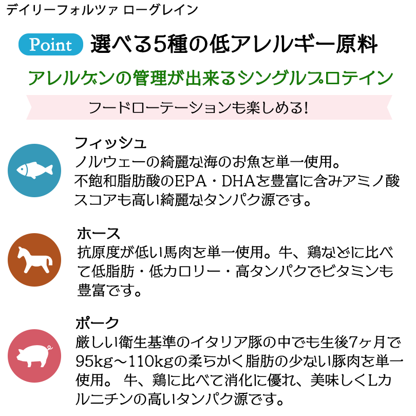 (サンプル2袋付き) FORZA10 (フォルツァ10) デイリーフォルツァ ミディアム ポーク   3kg(500g×6袋)  (中粒)